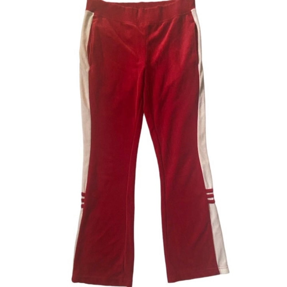 Red Velour Pants